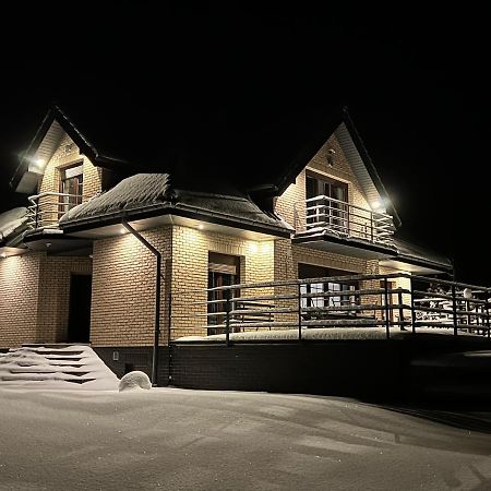 Domwigierski Pl -Jeziorki -Gr- Comfort-Ferienhaus-Polen - Wlasna Linia Brzegowa I Sauna Wysoki Most  Bagian luar foto